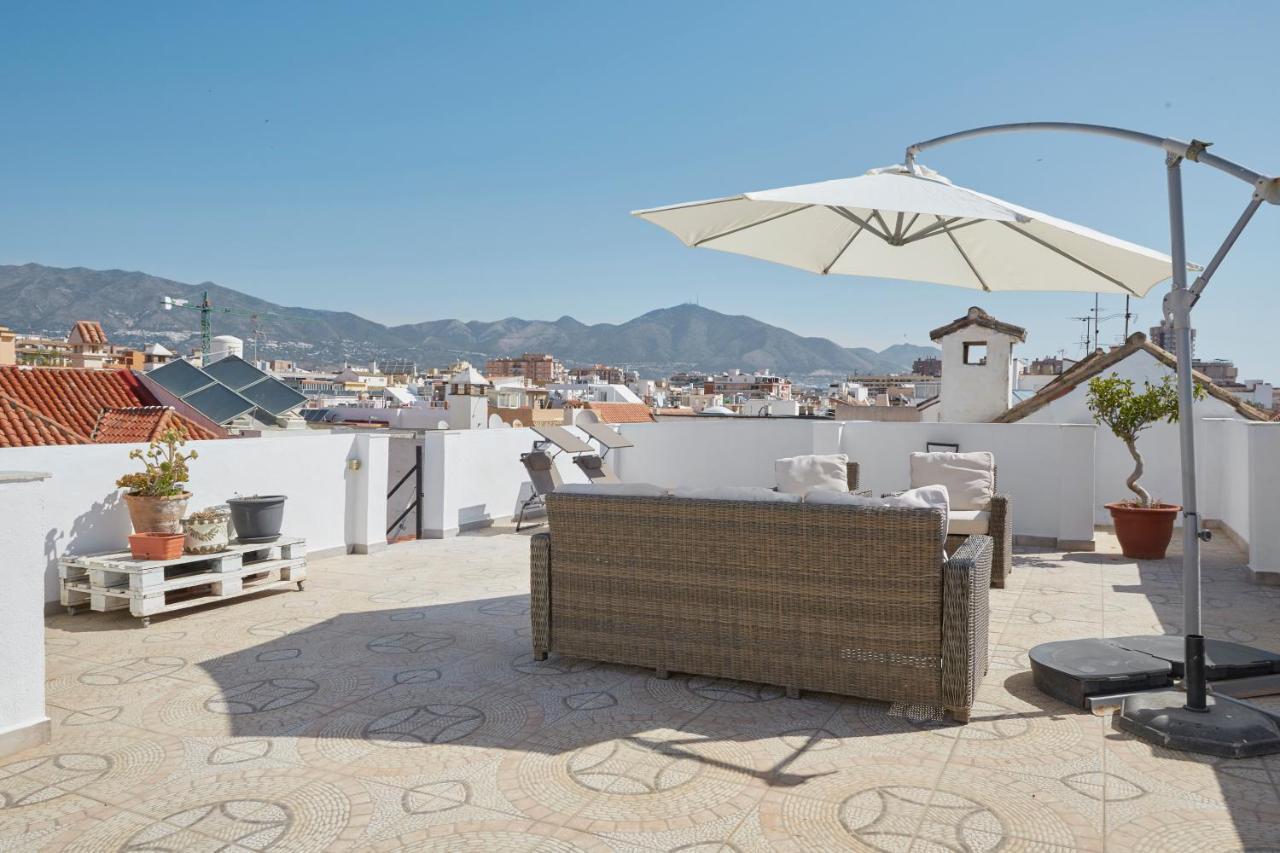 City Center Penthouse With Solarium 2 Minutes From The Beach Fuengirola Bagian luar foto